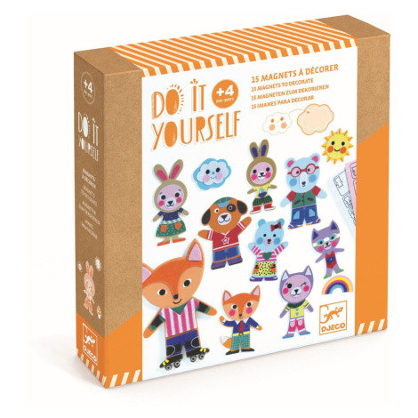 DJECO DIY Magnety na dotvorenie Funky family