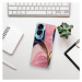Odolné silikónové puzdro iSaprio - Pink Blue Leaves - Honor 90 Lite 5G