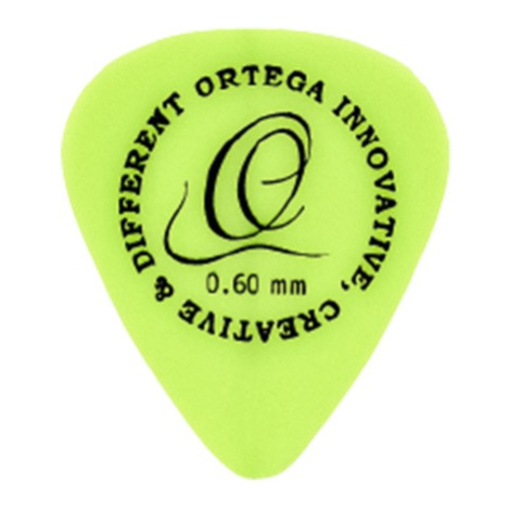 Ortega OGPST12-060 S-Tech Delrin Picks 0.60 mm Green