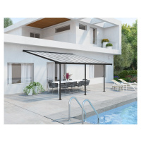 Hliníková pergola PALRAM Sierra 5400 antracit 3 x 5,46