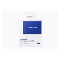 Externý disk SSD Samsung - 2 TB - modrý