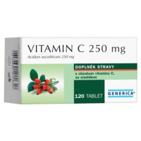 GENERICA Vitamín C 250 mg 120 tabliet