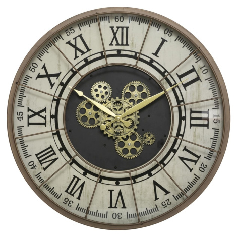 Nástenné hodiny Stella 57 cm hnedé DekorStyle