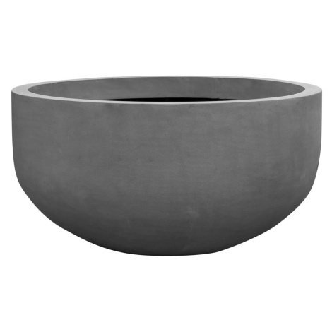 Kvetináč City bowl, farba sivá, viac veľkostí - PotteryPots Velikost: M - v. 60 cm, ⌀ 110 cm Pottery Pots