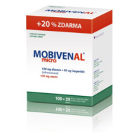 Mobivenal Micro 100 + 20 tbl