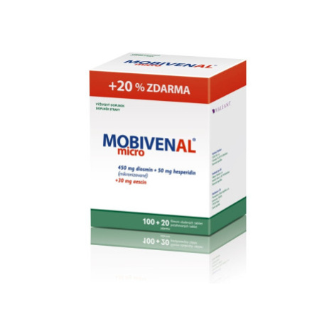 Mobivenal Micro 100 + 20 tbl