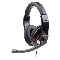 Sluchátka s mik Gembird MHS-001 Gaming black