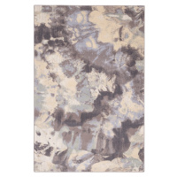 Krémovo-sivý vlnený koberec 160x240 cm Taya – Agnella