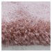 Kusový koberec Fluffy Shaggy 3500 rose - 60x110 cm Ayyildiz koberce