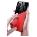 Xiaomi Redmi 10C, silikónové puzdro, koža a zadná strana z plexiskla, stredne odolné proti náraz