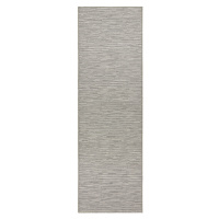 Běhoun Nature 104265 Cream/Grey – na ven i na doma - 80x350 cm BT Carpet - Hanse Home koberce