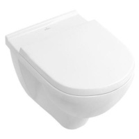 Wc so sedátkom softclose závesné Villeroy & Boch O.Novo zadný odpad 5660H101