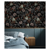 WALLCOLORS Moth wallpaper - tapeta POVRCH: Prowall Canvas