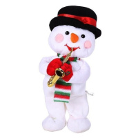 Vianočný tancujúci plyšový snehuliak