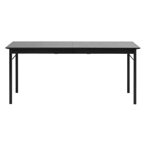 Čierny jedálenský stôl 95x180 cm Savona – Unique Furniture