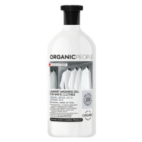 ORGANIC PEOPLE Eko prací gél na bielu bielizeň, vodná lilka a japonská ryža 1000 ml