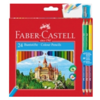 Faber-Castell Pastelky 3 bi-color, sada 24ks