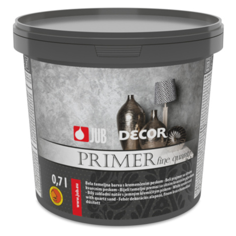 JUB DECOR PRIMER (FINE QUARTZ) - Základný náter s vysokým krytím 0,7 l crystal528f