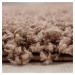 Kusový koberec Dream Shaggy 4000 Mocca - 65x130 cm Ayyildiz koberce