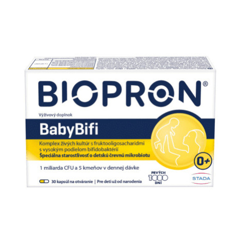 BIOPRON Laktobacily Baby Bifi+ 30 kapsúl