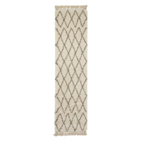 Krémový behúň 60x230 cm Boho – Think Rugs