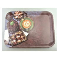 MAKRO - Podnos 39x29x2,3cm Coffee