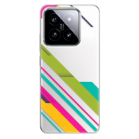 Odolné silikónové puzdro iSaprio - Color Stripes 03 - Xiaomi 14