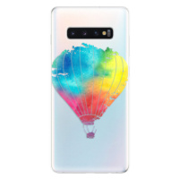 Odolné silikónové puzdro iSaprio - Flying Baloon 01 - Samsung Galaxy S10+