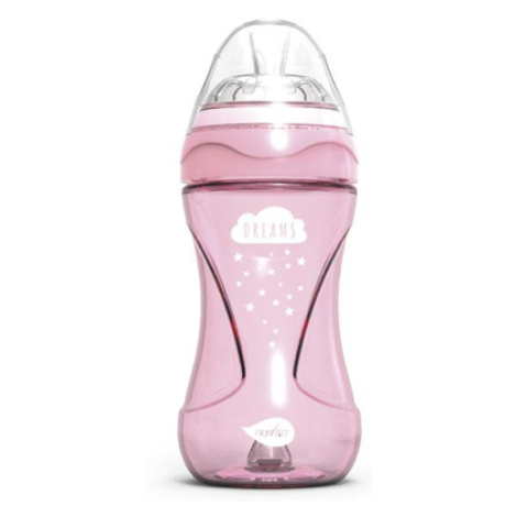 Fľaša Mimic Cool 250ml, Light pink NUVITA