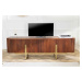 LuxD Dizajnový TV stolík Daichi 160 cm mango