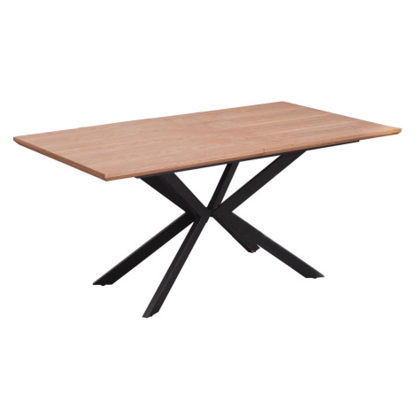 HALMAR Legarto rozkladací jedálenský stôl dub prírodný / čierna