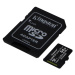 Pamäťová karta 64 GB GB microSDHC Kingston Canvas Select Plus Class 10 s adaptérom