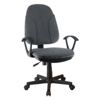 KONDELA Devri kancelárska stolička sivá