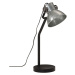 vidaXL Stolová lampa 25 W starožitná strieborná 17x17x60 cm E27