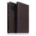 SLG Design puzdro D8 Full Grain Leather pre iPhone 14 Pro Max - Brown Cream