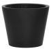 Kvetináč Bucket, farba čierna, viac veľkostí - PotteryPots Velikost: XS - v. 35 cm, ⌀ 40 cm
