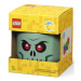 LEGO® úložná hlava (veľkosť S) - zelený kostlivec