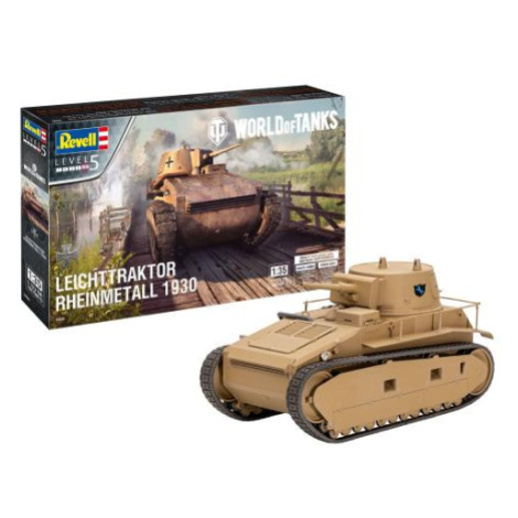 Plastic ModelKit World of Tanks 03506 - Leichttraktor Rheinmetall 1930 (1:35)