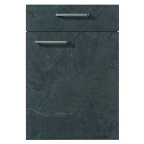 Vzorka kuchynských dvierok Naturel Stone 303, Šedá bridlica imitácia VZOREKSTONE303