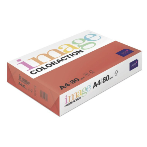 Image Coloraction kancelársky papier A4/80g, Čile - jahodovo červená (CO44), 500 listov