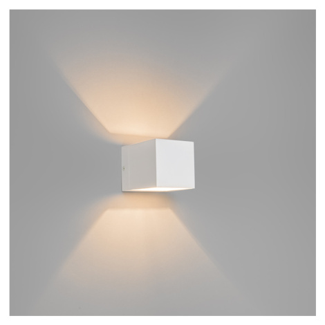 Sada 3 moderných nástenných svietidiel biela - Transfer QAZQA