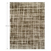 KONDELA Stellan koberec 100x150 cm béžová / hnedá