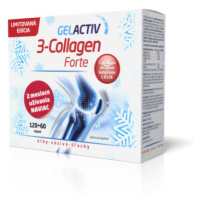 GELACTIV 3-Collagen forte darčeková edicia 120 + 60 kapsúl ZADARMO