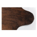 Hnedý koberec z hovädzej kože Kare Design Hide, 190 x 150 cm