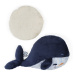 Plyšová veľryba s levanduľovým vankúšom pre lepší spánok Kaloo Petit Calme