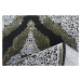 Kusový koberec Elite 3935 Black Gold Rozmery kobercov: 120x180