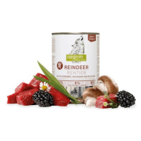 ISEGRIM dog Adult Mono Reindeer pure with Blackberries, Champignons&Herbs konzervy pre psy 6x400