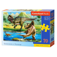 mamido Puzzle 70 dielikov Tyrannosaurus vs Triceratops