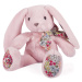 Plyšový zajačik Bunny Tender Pink Copain Calin Histoire d’ Ours ružový 25 cm v darčekovom balení