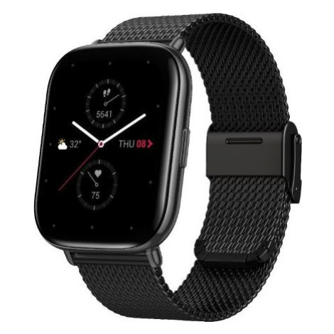 AMAZFIT Xiaomi Zepp E (štvorcové) Metalická Čierna